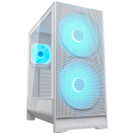 Кутия COUGAR AIRFACE 180 PC Case, Mid Tower, White, CGR-5VA4W-RGB