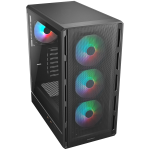 Кутия за компютър COUGAR AIRFACE PURE RGB PC Case, Mid Tower, Black Кутия за компютър COUGAR AIRFACE PURE RGB PC Case, Mid Tower, Black