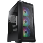 Кутия за компютър COUGAR Archon 2 Mesh RGB PC Case, Mid Tower, Black CGR-5CC5B-MESH-RGB