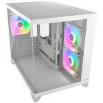 Кутия за компютър COUGAR FV150 Mini RGB PC Case, Mid tower, White Кутия за компютър COUGAR FV150 Mini RGB PC Case, Mid tower, White