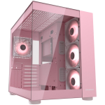 Кутия за компютър COUGAR FV150 RGB PC Case, Mid tower, Pink