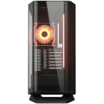 Кутия за компютър COUGAR FV270 RGB PC Case, Mid tower, Black, CGR-58M6B-RGB