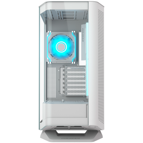 Кутия за компютър COUGAR FV270 RGB PC Case, Mid tower, White, CGR-58M6W-RGB