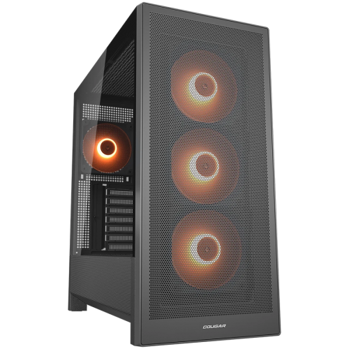 COUGAR MX230 RGB PC Case, Mid Tower, Black COUGAR MX230 RGB PC Case, Mid Tower, Black