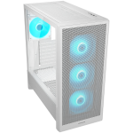 Кутия COUGAR MX230 RGB PC Case, Mid Tower, White, CGR-2PC8W-RGB