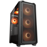 Кутия COUGAR MX600 Air PC Case, Mid Tower, Black CGR-2SC9B-RGB