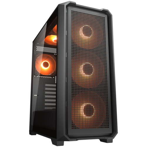 Кутия COUGAR MX600 Air Pro PC Case, Mid Tower, Black CGR-2SC9B-PRO Кутия COUGAR MX600 Air Pro PC Case, Mid Tower, Black CGR-2SC9B-PRO