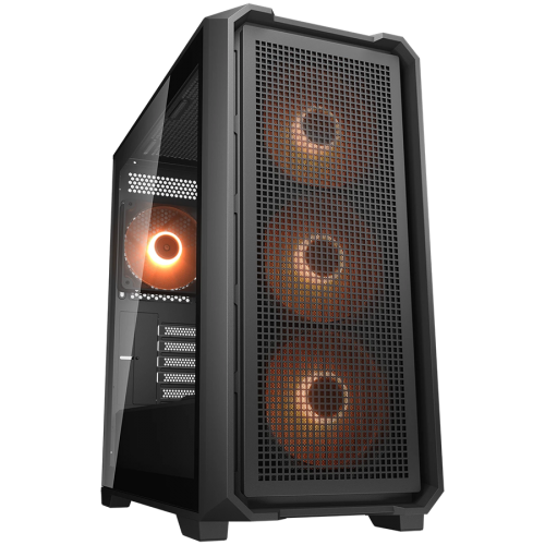 Кутия COUGAR MX600 Mini V2 PRO PC Case, Mini Tower, Black, CGR-2TC9B-PRO