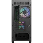 Кутия COUGAR MX600 Mini V2 RGB PC Case, Mini Tower, Black, CGR-2TC9B-RGB
