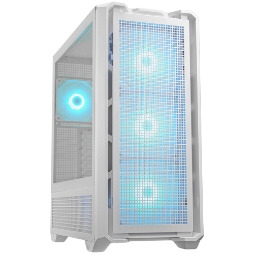 Кутия за компютър COUGAR MX600 PC Case, Mid Tower, White, CGR-57C9W-RGB Кутия за компютър COUGAR MX600 PC Case, Mid Tower, White, CGR-57C9W-RGB