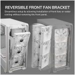 Кутия за компютър COUGAR MX600 PC Case, Mid Tower, White, CGR-57C9W-RGB Кутия за компютър COUGAR MX600 PC Case, Mid Tower, White, CGR-57C9W-RGB
