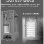Кутия за компютър COUGAR MX600 PC Case, Mid Tower, White, CGR-57C9W-RGB Кутия за компютър COUGAR MX600 PC Case, Mid Tower, White, CGR-57C9W-RGB