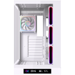 Кутия Cloud DGT Arctic EN49620 (WH,U3+U2,2PCS TG,Side ARGB LED,3PCS J22A PWM Arctic Reverse & 1PC J22A PWM Arctic,ARGB PCB,Digital LCD)