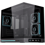 Кутия Cloud M DGT 3AF EN49637 (BK,MATX,U3+U2,2PCS TG,Side ARGB LED,2PCS J22A PWM Reverse & 1PC J22A PWM,ARGB PCB,Digital LCD)