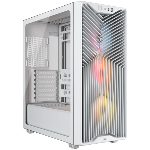 Corsair 3200D RS ARGB Mid-Tower Performance Case, White Corsair 3200D RS ARGB Mid-Tower Performance Case, White
