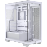 Кутия за компютър Corsair 3500X Tempered Glass Mid-Tower, Бяла CC-9011277-WW