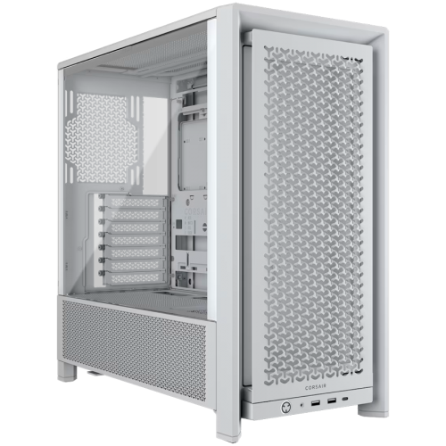 Кутия за компютър Corsair FRAME 4000D Mid-Tower, White CC-9011291-WW