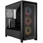Кутия за комп'тър Corsair FRAME 4000D RS ARGB Mid-Tower, Black CC-9011296-WW
