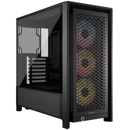 Кутия за комп'тър Corsair FRAME 4000D RS ARGB Mid-Tower, Black CC-9011296-WW
