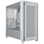 Кутия за компютър Corsair FRAME 4000D RS Mid-Tower, White CC-9011313-WW