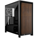 Corsair FRAME 4000D RS Wood Mid-Tower, Black/Walnut