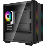 DeepCool CC360 ARGB, Mid Tower, Mini-ITX/Micro-ATX, 1xUSB3.0, 1xUSB2.0, 1xAudio, 3x120mm Pre-Installed ARGB Fans, Tempered Glass, Mesh Panel, Black, R-CC360-BKAPM3-G-1 DeepCool CC360 ARGB, Mid Tower, Mini-ITX/Micro-ATX, 1xUSB3.0, 1xUSB2.0, 1xAudio, 3x120mm Pre-Installed ARGB Fans, Tempered Glass, Mesh Panel, Black, R-CC360-BKAPM3-G-1