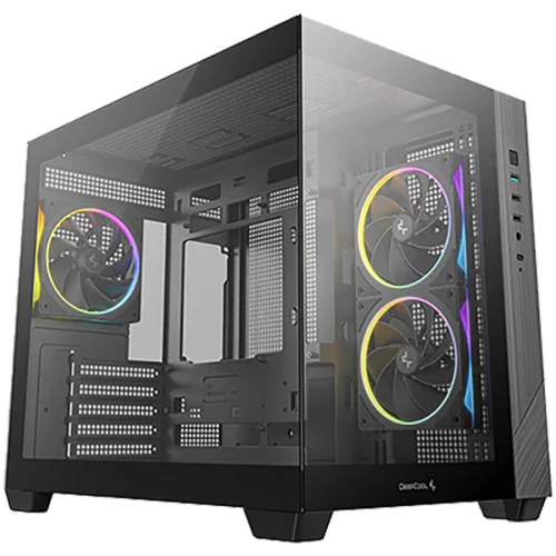 Кутия DeepCool CG330-3F, Mid Tower, Mini-ITX/Micro-ATX(Rear Connector), R-CG330-BKNGM3-G Кутия DeepCool CG330-3F, Mid Tower, Mini-ITX/Micro-ATX(Rear Connector), R-CG330-BKNGM3-G