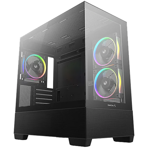 Кутия DeepCool CG380-3F, Mid Tower, Mini-ITX/Micro-ATX(Rear Connector), R-CG380-BKAGM3-G Кутия DeepCool CG380-3F, Mid Tower, Mini-ITX/Micro-ATX(Rear Connector), R-CG380-BKAGM3-G