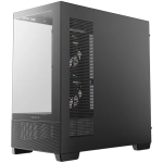 DeepCool CG380U-3F, Mid Tower, Mini-ITX/Micro-ATX(Rear Connector), 2xUSB3.0, 1xUSB Type-C, 1xAudio, 3x120mm Pre-Installed ARGB Fans, Tempered Curved Glass, Mesh Panel, Black, 2Y, R-CG380U-BKAGM3-G