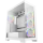 DeepCool CG580 4F WH V2, Mid Tower, Mini-ITX/Micro-ATX/ATX, Rear Connector support, 2xUSB3.0, 1x Type-C Gen2, 1xAudio, 3x120mm ARGB Reverse Fans, 1x120mm ARGB Fan, Tempered Glass, Mesh Panel, White, R-CG580-WHADA4-G-2, 2Y