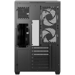 DeepCool CG590U 5F, Mid Tower, Mini-ITX/Micro-ATX/ATX, Rear Connector support, 2xUSB3.0, 1xType-C Gen 2, 1xAudio, 3x120mm ARGB Reverse Fan, 2x120mm ARGB Fans, Tempered Curved Glass, Mesh Panel, Black, 2Y, R-CG590U-BKAGA5-G