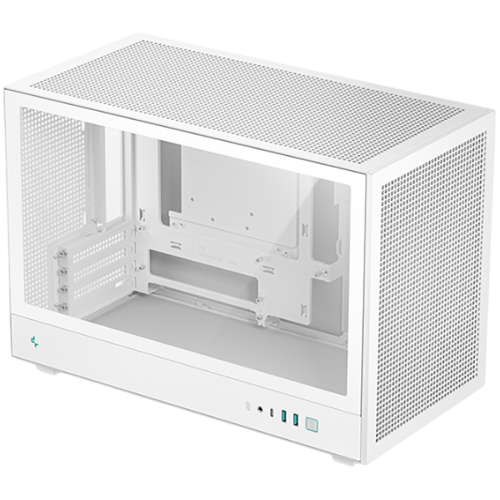 Кутия DeepCool CH260 WH, Mini Tower, Mini-ITX, 2xUSB3.0, 1xType-C Gen 2, 1xAudio, Mesh Panel, White, R-CH260-WHNGM0-G-1 Кутия DeepCool CH260 WH, Mini Tower, Mini-ITX, 2xUSB3.0, 1xType-C Gen 2, 1xAudio, Mesh Panel, White, R-CH260-WHNGM0-G-1