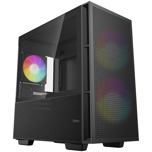 Кутия DeepCool CH360 DIGITAL, Mini Tower, Mini-ITX/Micro-ATX, 1x USB3.0, 1x Audio, 1x Type-C, Pre-Installed 2x140mm ARGB Fans + 1x120 ARGB Fan Кутия DeepCool CH360 DIGITAL, Mini Tower, Mini-ITX/Micro-ATX, 1x USB3.0, 1x Audio, 1x Type-C, Pre-Installed 2x140mm ARGB Fans + 1x120 ARGB Fan
