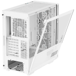 DeepCool CH560 Digital WH, Mid Tower, Mini-ITX/Micro-ATX/ATX/E-ATX, 1xUSB3.0, 1xType-C, 1xAudio, 3x140mm+1x120mm Pre-Installed ARGB Fans, Tempered Glass, Mesh Panels, Dual-Status Digital Display, GPU Support Arm, White, R-CH560-WHAPE4D-G-1 DeepCool CH560 Digital WH, Mid Tower, Mini-ITX/Micro-ATX/ATX/E-ATX, 1xUSB3.0, 1xType-C, 1xAudio, 3x140mm+1x120mm Pre-Installed ARGB Fans, Tempered Glass, Mesh Panels, Dual-Status Digital Display, GPU Support Arm, White, R-CH560-WHAPE4D-G-1