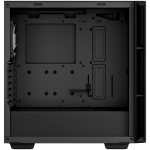Кутия DeepCool CH560, Mid Tower, Mini-ITX/Micro-ATX/ATX/E-ATX, 1xUSB3.0, 1xType-C, 1xAudio, 3x140mm + 1x120mm Pre-Installed ARGB Fans, Hybrid Tempered Glass And Mesh Side Panel, GPU Support Arm, Mesh Front Panel, Black Кутия DeepCool CH560, Mid Tower, Mini-ITX/Micro-ATX/ATX/E-ATX, 1xUSB3.0, 1xType-C, 1xAudio, 3x140mm + 1x120mm Pre-Installed ARGB Fans, Hybrid Tempered Glass And Mesh Side Panel, GPU Support Arm, Mesh Front Panel, Black