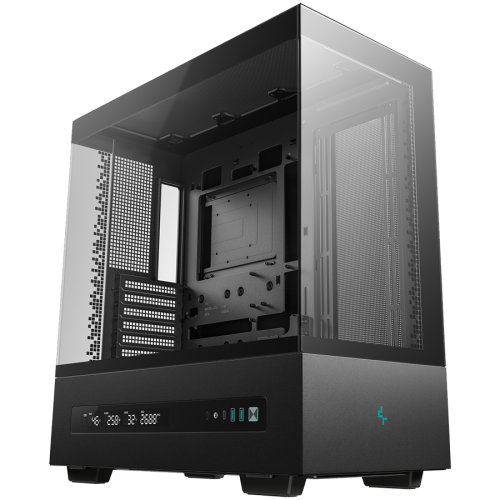 Кутия DeepCool CH690 DIGITAL, Mid Tower, Mini-ITX/Micro-ATX/ATX, 2xUSB3.0, 1xType-C, 1xAudio, Digital Display, R-CH690-BKNNA0D-G-1 Кутия DeepCool CH690 DIGITAL, Mid Tower, Mini-ITX/Micro-ATX/ATX, 2xUSB3.0, 1xType-C, 1xAudio, Digital Display, R-CH690-BKNNA0D-G-1