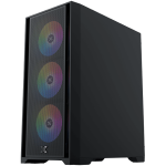 Кутия за компютър XIGMATEK Gaming X II, EN42850, BK, EATX, U3x1 & U2x2, Front Mesh Grill & Left TG, 4PCS Z20A & ARGB Control PCB