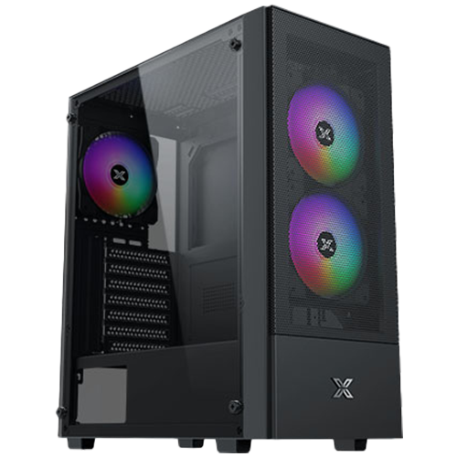 Кутия за компютър XIGMATEK Hero II Air 3F Black EN41655, ATX/M-ATX/MINI ITX, USB3.0 X1, USB2.0 X2, HD AUDIO, Front Meshed Grill & Left TG, 3PCS Z20F Fixed LED Fan Кутия за компютър XIGMATEK Hero II Air 3F Black EN41655, ATX/M-ATX/MINI ITX, USB3.0 X1, USB2.0 X2, HD AUDIO, Front Meshed Grill & Left TG, 3PCS Z20F Fixed LED Fan