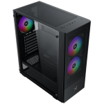 Кутия за компютър XIGMATEK Hero II Air 3F Black EN41655, ATX/M-ATX/MINI ITX, USB3.0 X1, USB2.0 X2, HD AUDIO, Front Meshed Grill & Left TG, 3PCS Z20F Fixed LED Fan Кутия за компютър XIGMATEK Hero II Air 3F Black EN41655, ATX/M-ATX/MINI ITX, USB3.0 X1, USB2.0 X2, HD AUDIO, Front Meshed Grill & Left TG, 3PCS Z20F Fixed LED Fan