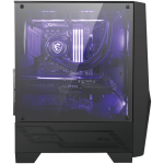 Кутия MSI MAG FORGE 100M, Mid-Tower, ATX, RGB Hub, RGB Button, 3x 120mm Fans (2x RGB), Mesh Front Panel, Tempered Glass Кутия MSI MAG FORGE 100M, Mid-Tower, ATX, RGB Hub, RGB Button, 3x 120mm Fans (2x RGB), Mesh Front Panel, Tempered Glass