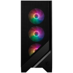Кутия за компютър MSI MAG FORGE 120A AIRFLOW, Mid-Tower, ATX/M-ATX/ITX, 2x USB 3.2 Gen 1 Type-A, 1x Audio/1x Mic, LED On/Off Button, ARGB Hub, 6x 120mm ARGB Fans, Mesh Panel