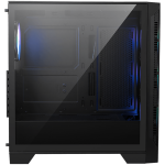 Кутия за компютър MSI MAG FORGE 321R AIRFLOW, Mid-Tower, ATX/M-ATX/ITX, Tempered Glass, Black Кутия за компютър MSI MAG FORGE 321R AIRFLOW, Mid-Tower, ATX/M-ATX/ITX, Tempered Glass, Black