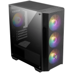 Кутия MSI MAG FORGE M100A, M-ATX Tower, M-ATX/ M-ITX, 4x 120mm ARGB Fans, Mesh Panel Кутия MSI MAG FORGE M100A, M-ATX Tower, M-ATX/ M-ITX, 4x 120mm ARGB Fans, Mesh Panel
