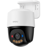 Imou PoE full colour Smart PT camera, 5MP,  3.6 mm Fixed lens, 30 fps. IR up to 30m, FOV 91, 355 pan, 0-90 tilt, 4 led spotlight, 2 red-blue light, build-in Mic and Speaker, micro SD up to 512GB, 8x digital zoom, ONVIF, 1x RJ45 PoE, 12W