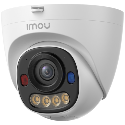 Камера Imou turret PoE IP camera 5M, IR up to 30m, 8x digital zoom, Built-in Mic and Speaker, Micro SD up to 512GB