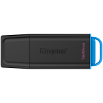 Флашка KINGSTON 128GB Portable USB 3.2 Gen 1 DataTraveler Exodia Black/Blue, DTXG2/128GB