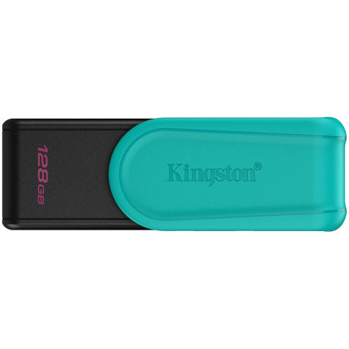 Флаш памет Kingston  128GB Portable USB 3.2 Gen 1 DataTraveler Exodia S (Black/Turquoise) DTXS/128GB
