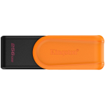 Флаш памет Kingston  256GB Portable USB 3.2 Gen 1 DataTraveler Exodia S (Black/Orange) DTXS/256GB