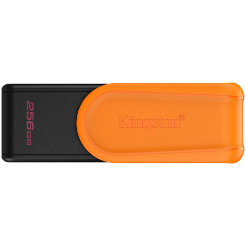 Флаш памет Kingston  256GB Portable USB 3.2 Gen 1 DataTraveler Exodia S (Black/Orange) DTXS/256GB