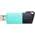 Флашка Kingston 256GB USB3.2 Gen1 DataTraveler Exodia M (Black + Teal), DTXM/256GB Флашка Kingston 256GB USB3.2 Gen1 DataTraveler Exodia M (Black + Teal), DTXM/256GB